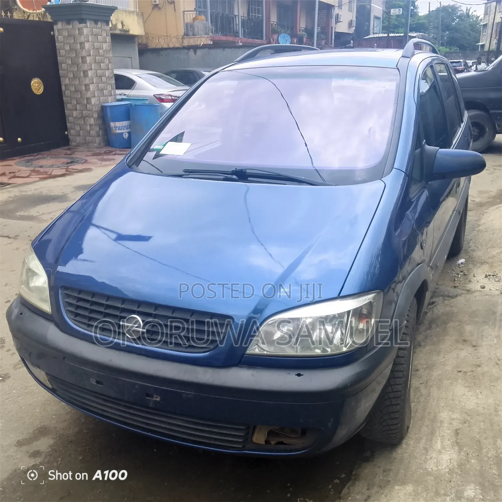 Opel Zafira 2002 Blue