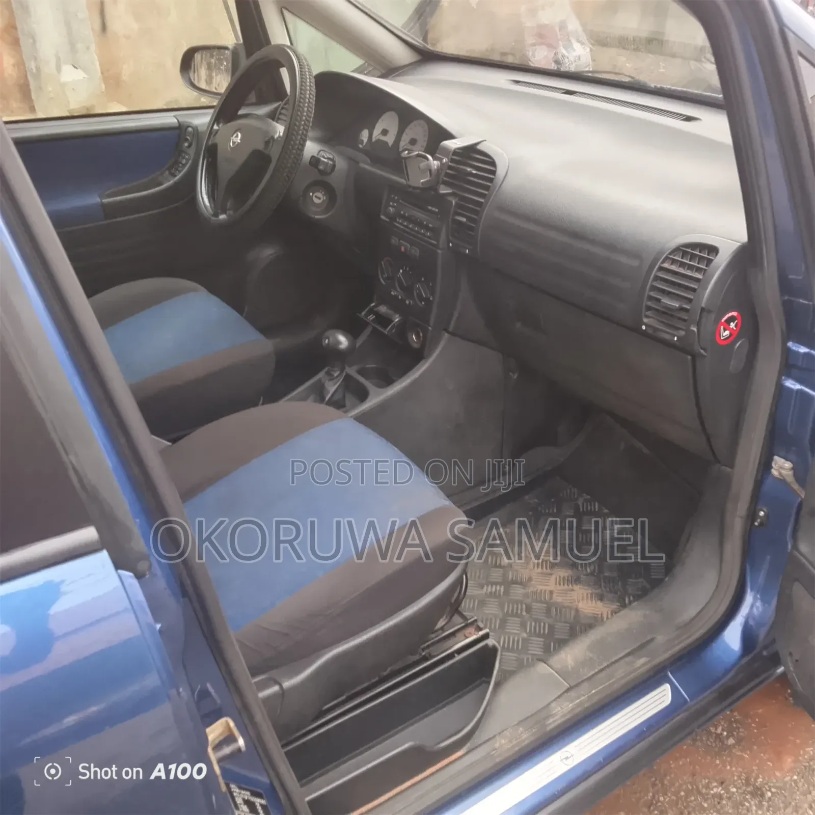 Opel Zafira 2002 Blue