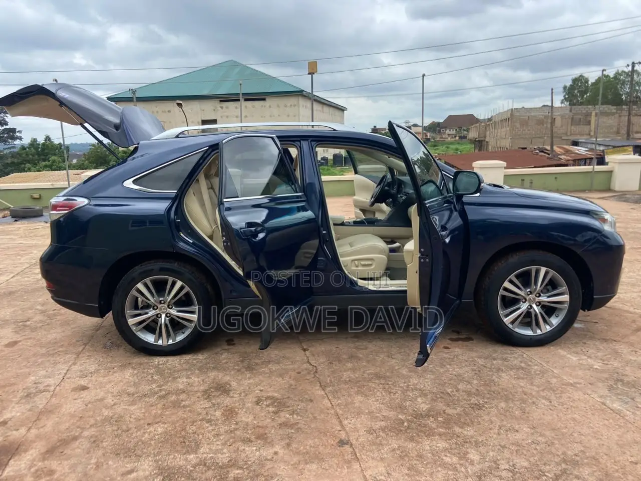 Lexus RX 2015 Blue