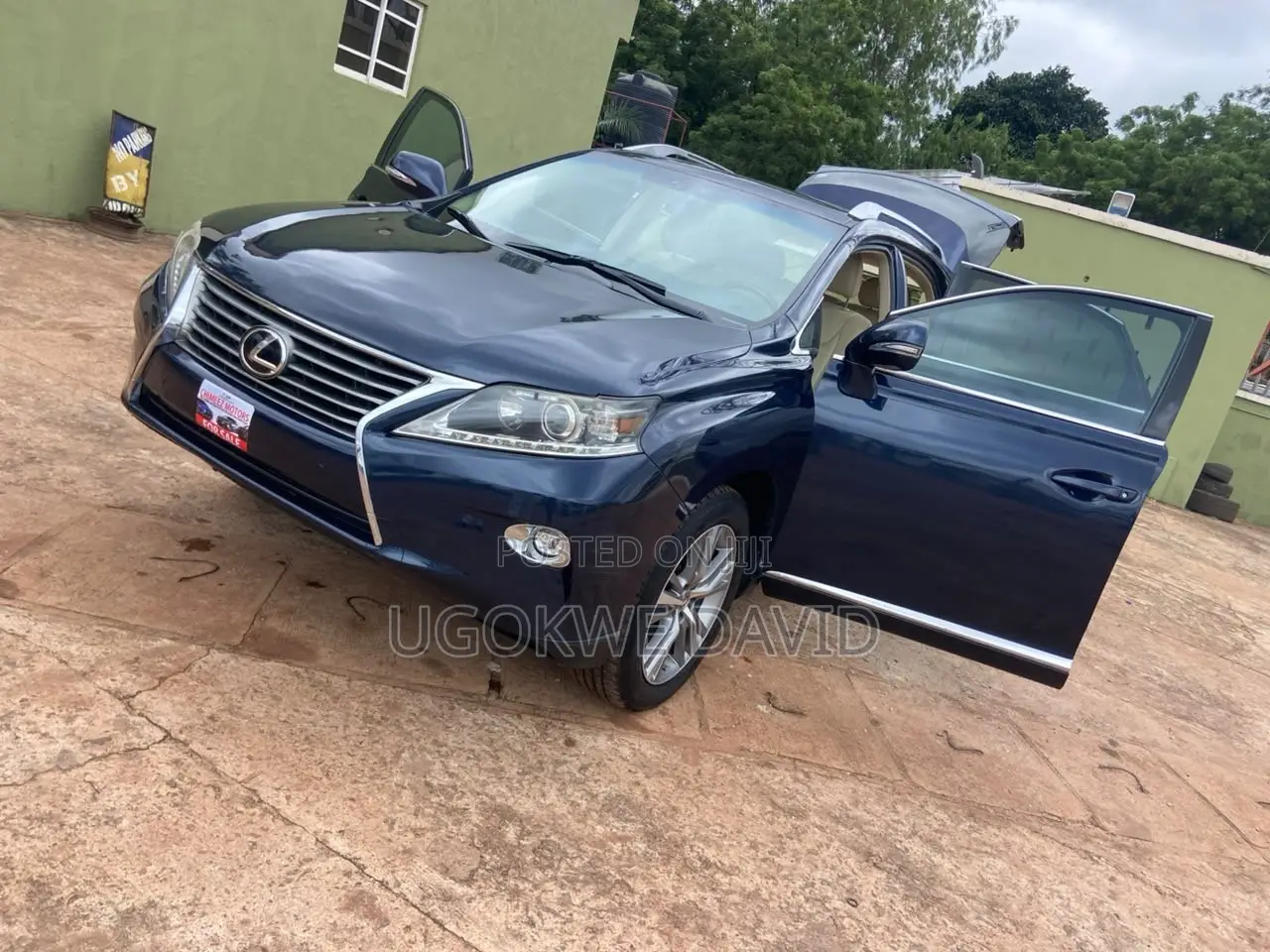 Lexus RX 2015 Blue