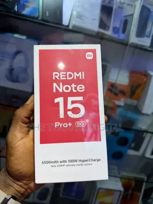 New Xiaomi Redmi Note 15 Pro+ 512 GB Black