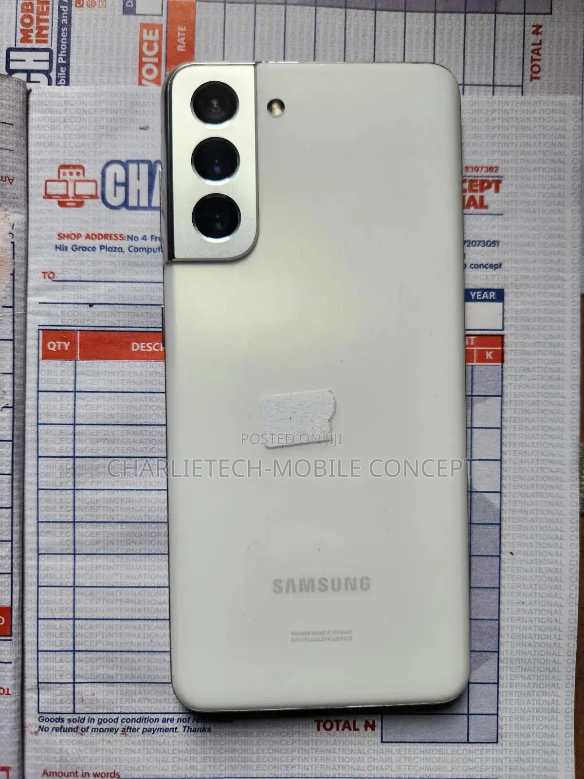 Samsung Galaxy S21 5G 128 GB White