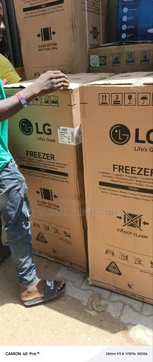 Brand New LG GN-3045SQ 168L Smart Inverter Upright/Standing Freezer