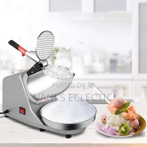 Commercial Ice Crusher and Snow Cone Shaver Machine – Heavy Duty