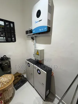 Cworth Energy Hybrid Inverter With 2 Lithium Batteries (Installed)