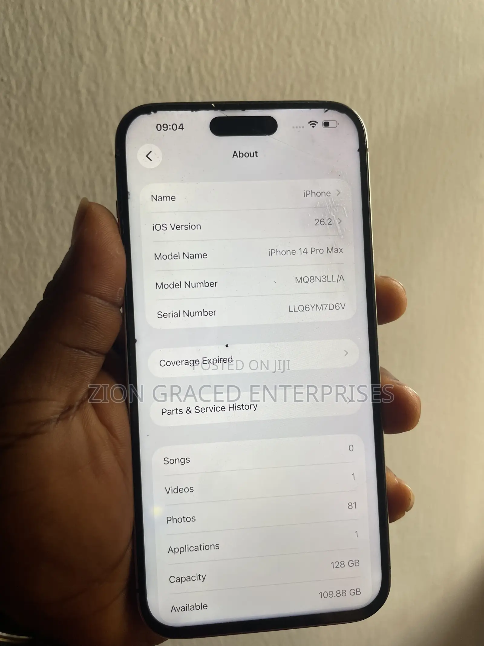 Apple iPhone 14 Pro Max 128 GB Gold