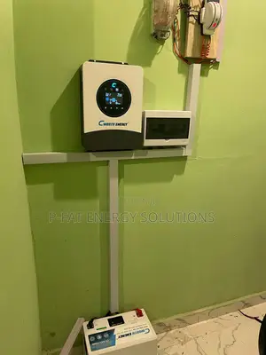 A Standard 1.5kva Cworth Inverter and 2.5kwh Cworth Battery