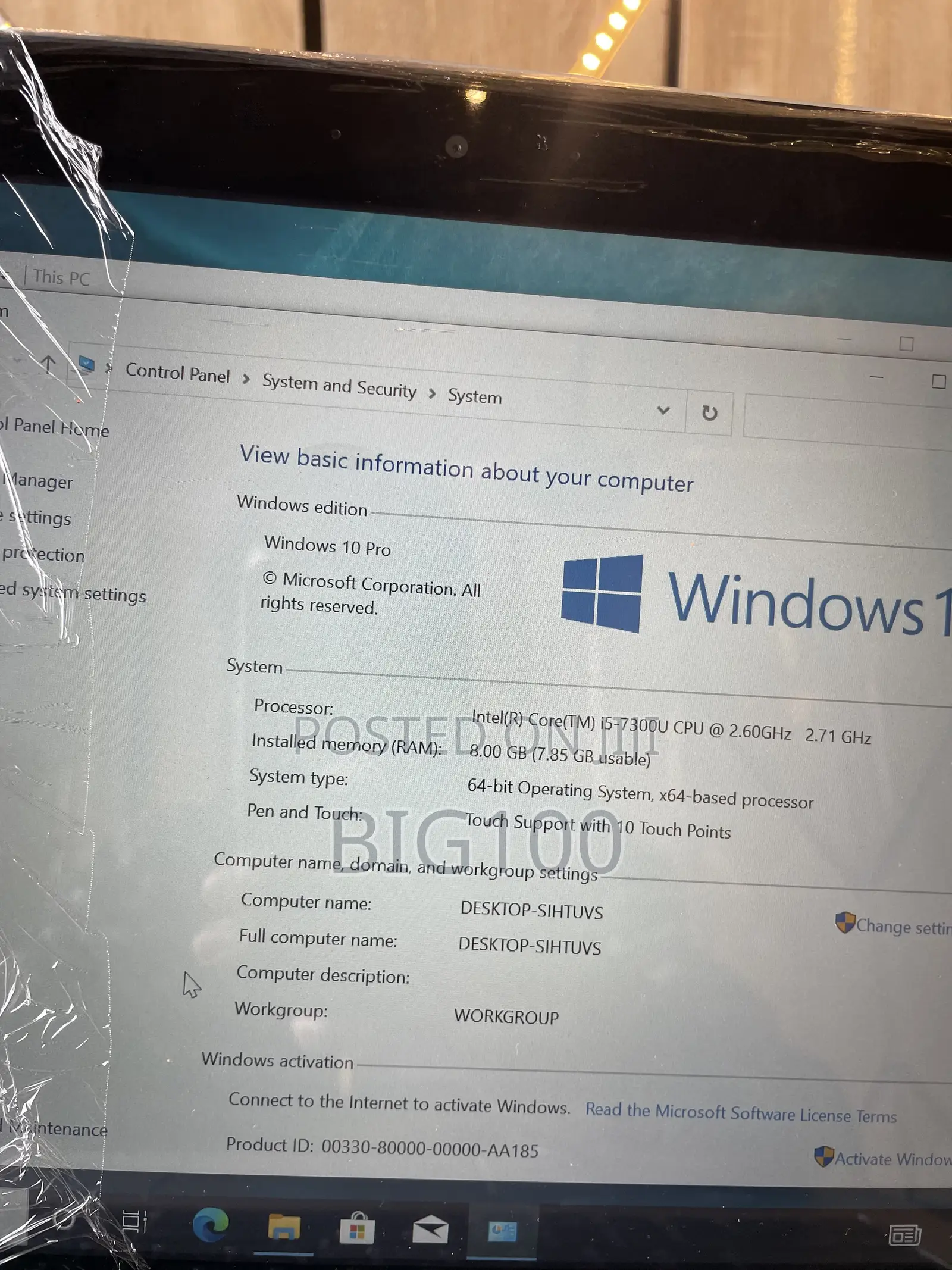 Laptop HP EliteBook 840 G5 8GB Intel Core i5 SSD 256GB