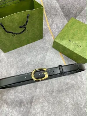 High Quality Scratch Resistant GUCCI Genuine Leather Belts