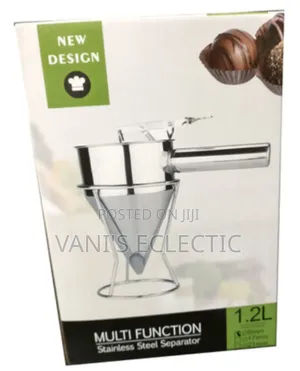 Multi-Function Stainless Steel Batter Dispenser Funnels With Stands
