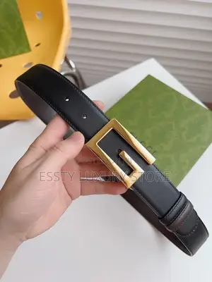 High Quality Scratch Resistant GUCCI Genuine Leather Belts