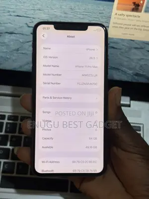 Apple iPhone 11 Pro Max 64 GB Black
