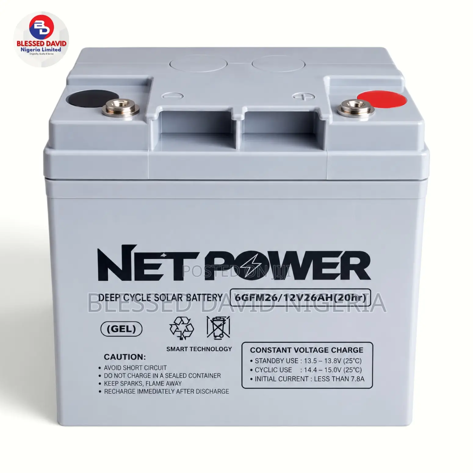 Net Power 12V 26Ah Replacement Battery