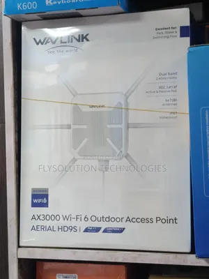 Wavlink AX3000 Wi-Fi 6 Outdoor Access Point (Aerial HD9S)