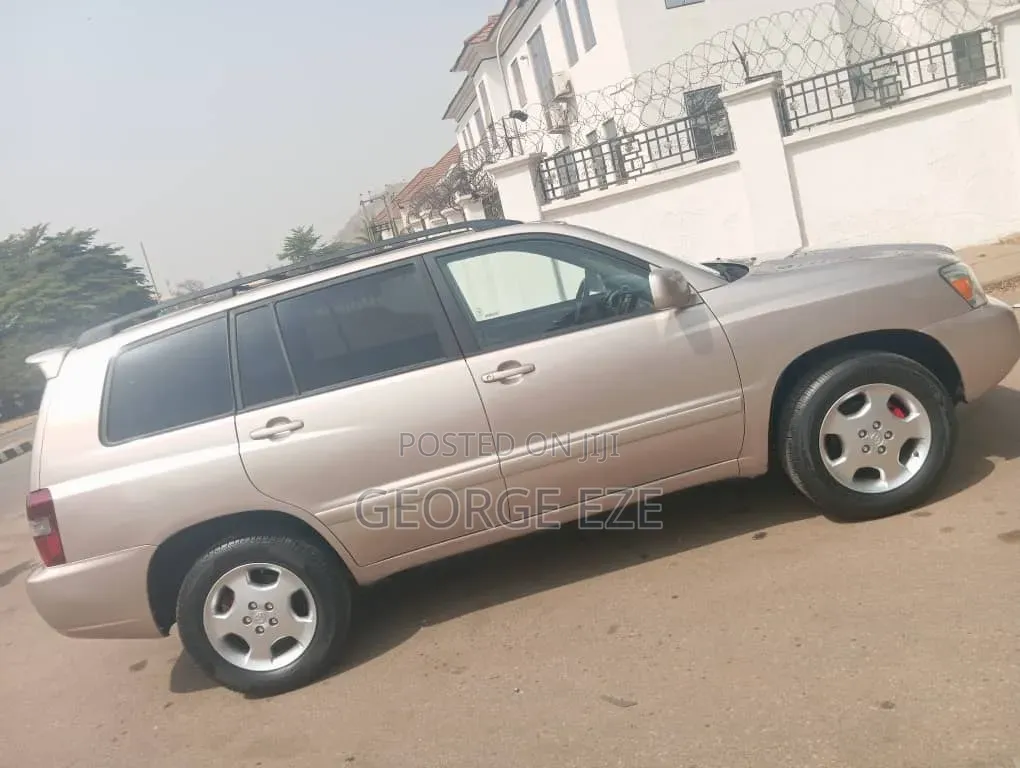 Toyota Highlander 2007 Gold