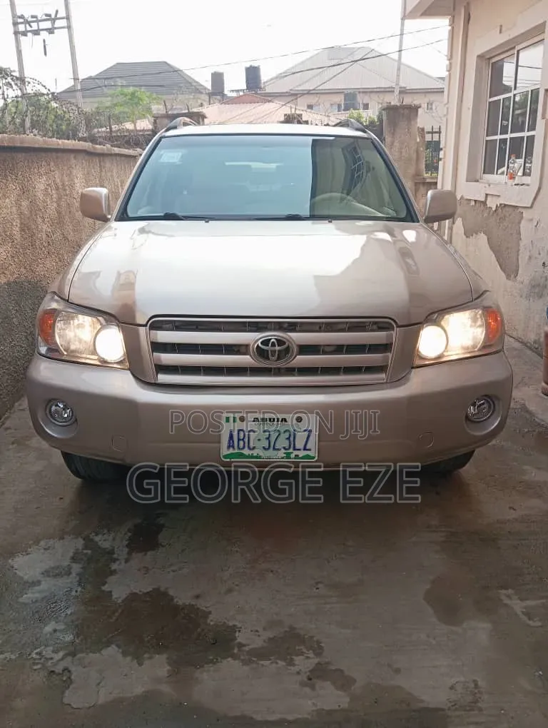 Toyota Highlander 2007 Gold