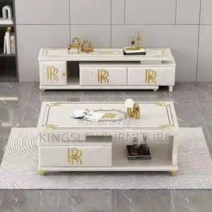 Set of Center Table and TV Stand