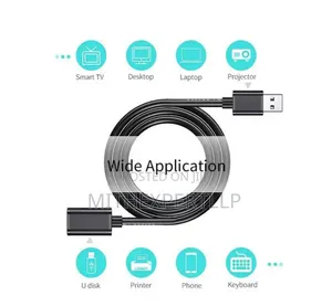 USB Extension Cable High Speed Extender Cord Adapter Type A