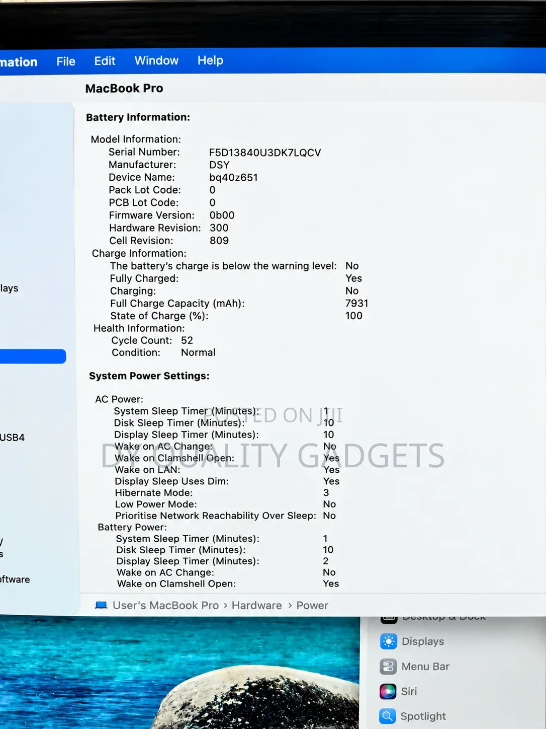 Laptop Apple MacBook Pro 2019 16GB Intel Core i9 SSD 1T