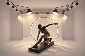 Nordic Modern Humanoid Art Sculpture Floor Lamp Chandelier Light
