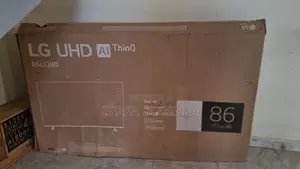 86 Inches LG TV With Magic Remote and Console