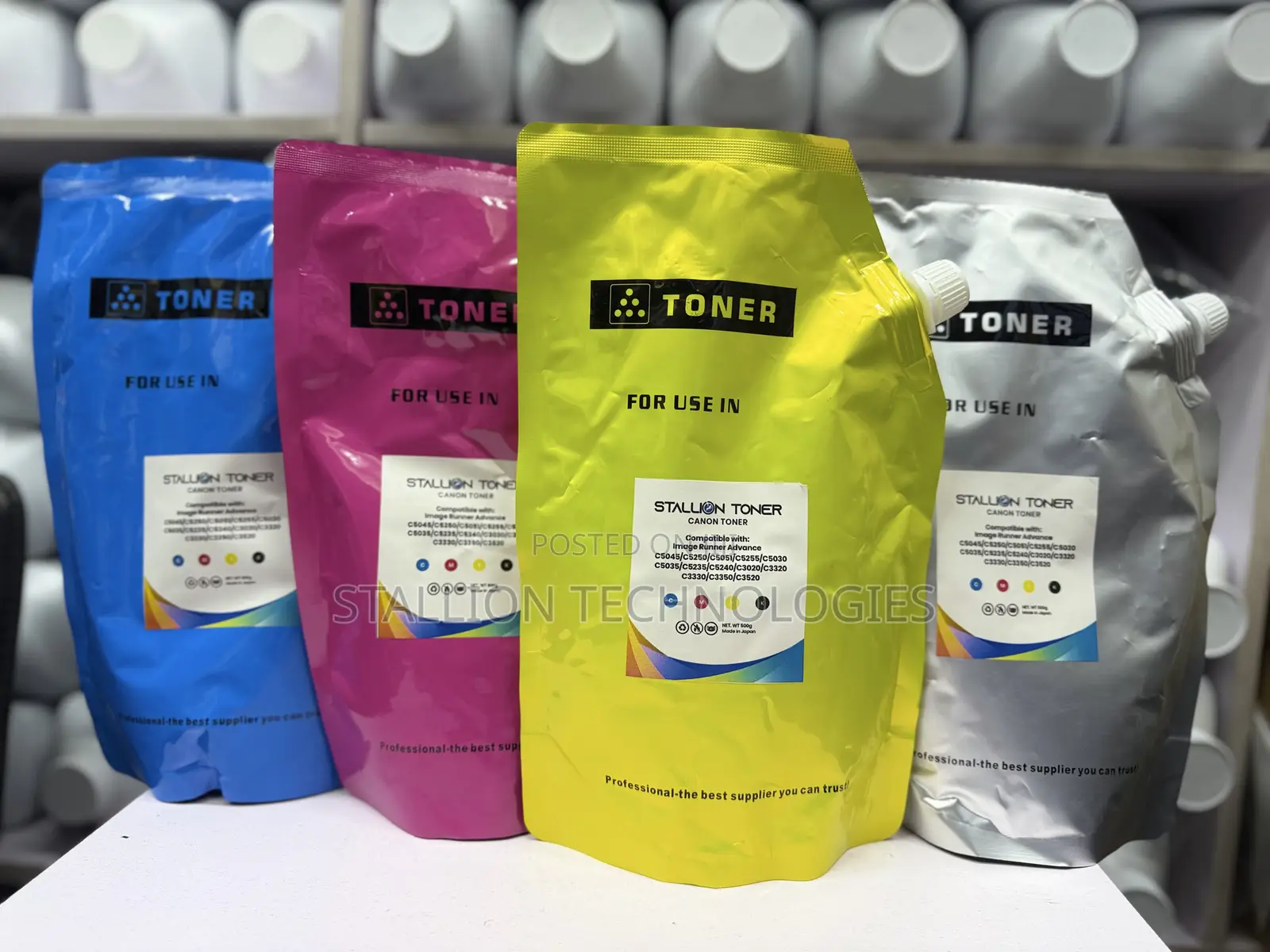 Canon Refill Toner Cmyk
