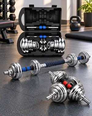 20kg Adjustable Dumbbells Set – Bodyfit