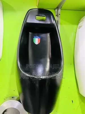 Automatic Black Urinal