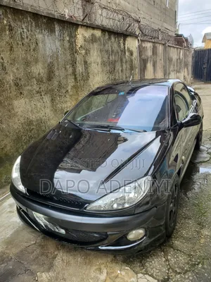 Peugeot 206 CC 2003 Black