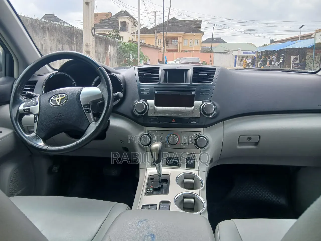 Toyota Highlander 2012 Silver