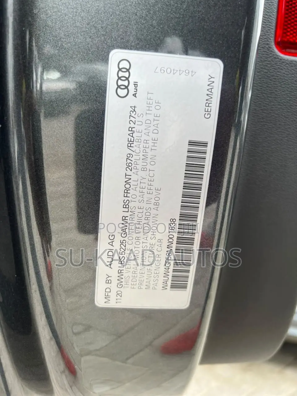 Audi S5 2021 Gray