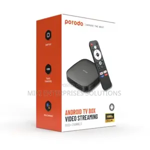Porodo Android TV Box Video Streaming