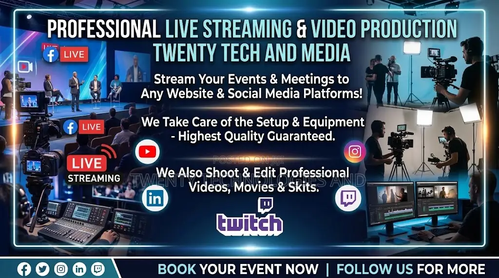 Live Streaming Professional Service