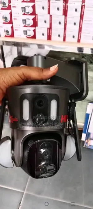Dual Lens Solar PTZ Camera