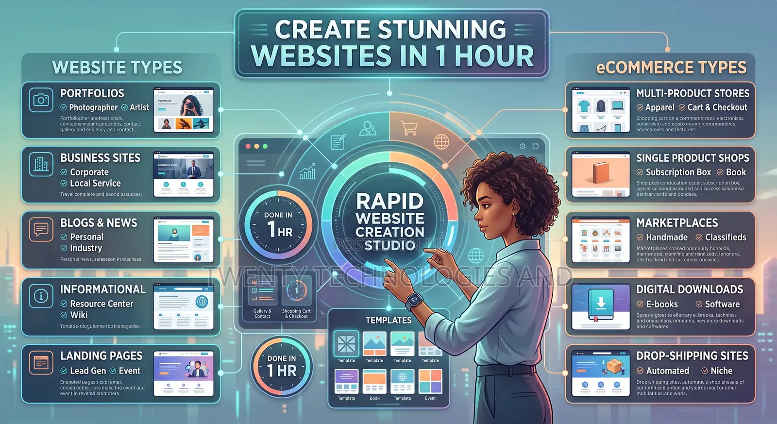 Website Creation in 1 Hour