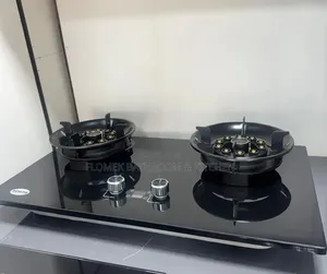 Brand New REVITA Double Burner Tempered Glass Built-in Gas Hob.