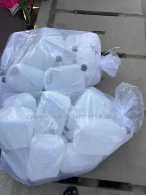 White Plastic Jerry Cans