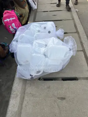 White Plastic Jerry Cans