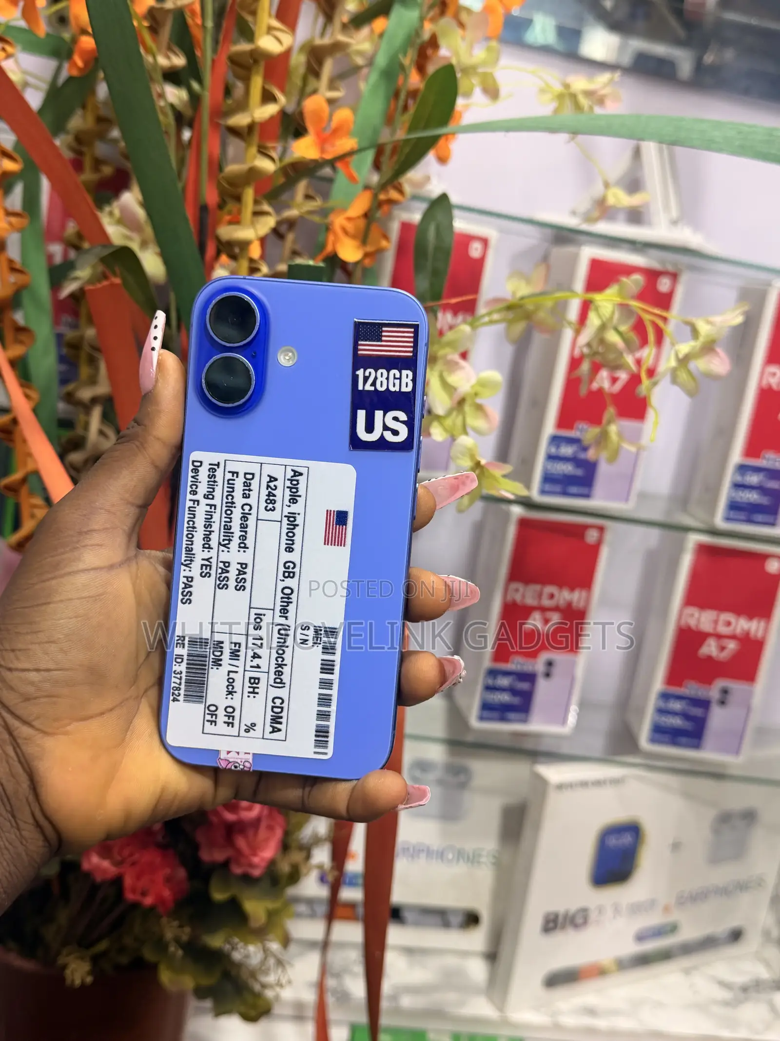 Apple iPhone 16 128 GB Blue