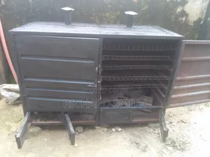 A Very Big Charcoal Oven That Can Dry Over 500kg of Fish and Meat