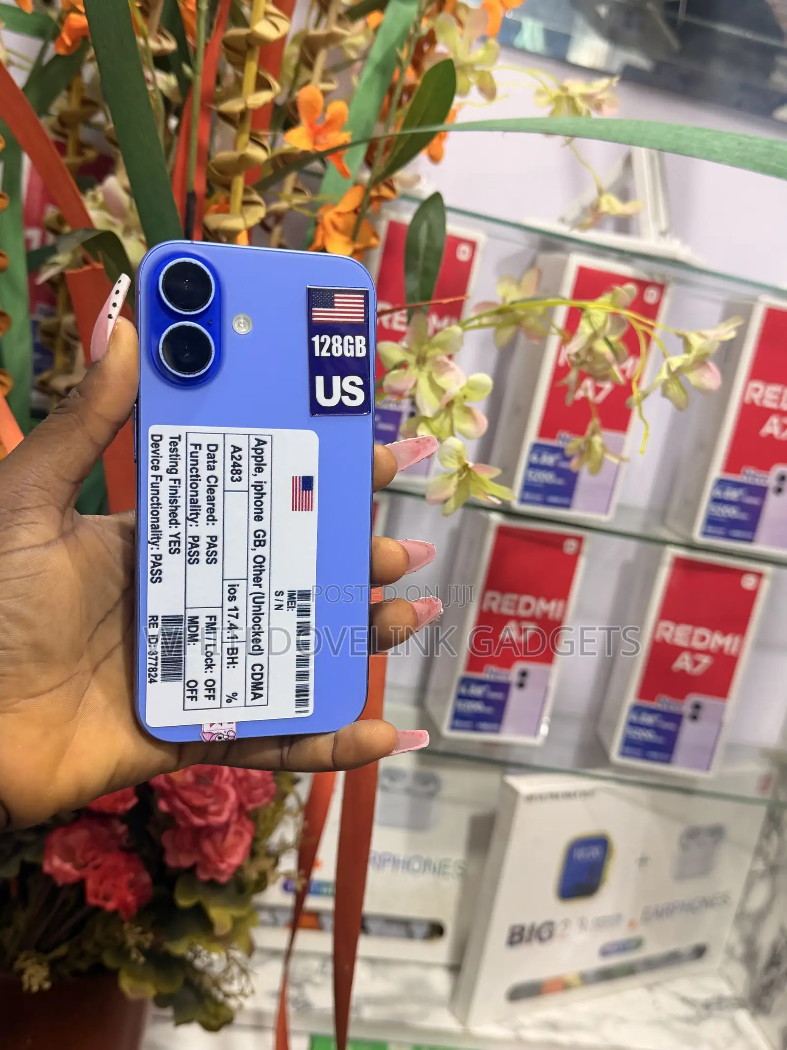 Apple iPhone 16 128 GB Blue