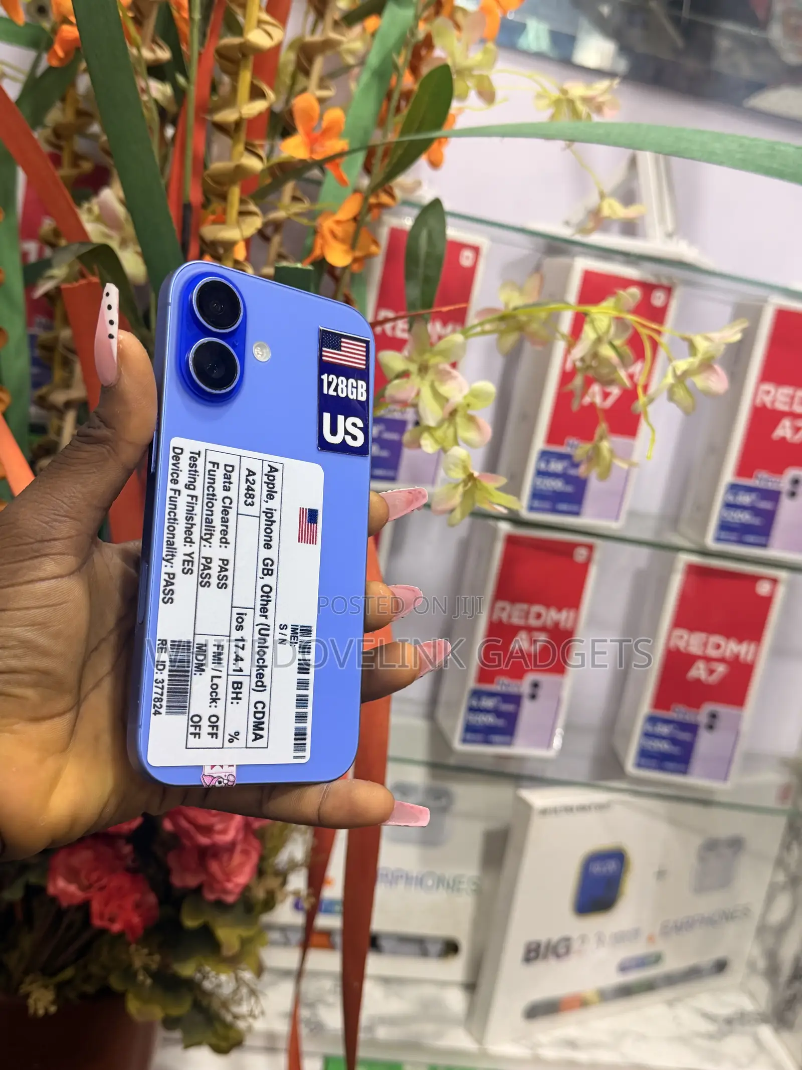 Apple iPhone 16 128 GB Blue