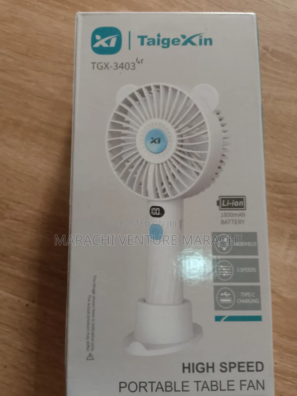 Reachable High Speed Hand and Table Fan