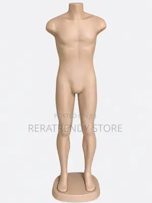 Headless and Armless Male Mannequin