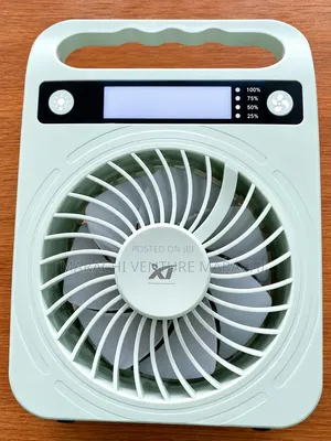 Reachable High Speed Night Light Portable Table Fan