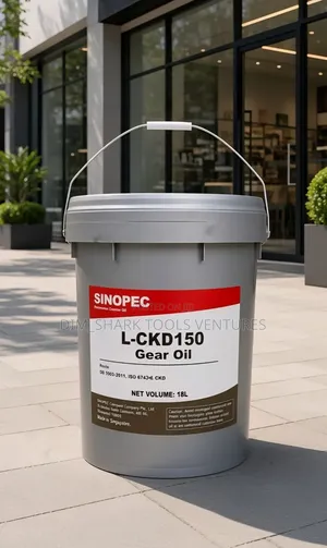 18-Liter of Sinopec L-Ckd150 Gear Oil,heavy-Duty Industrial Lubricant