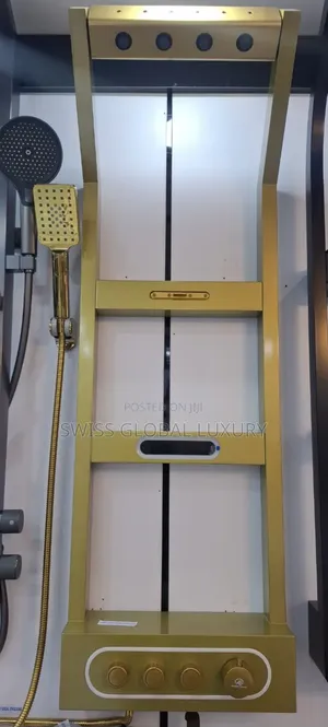 Gold Luxury Bathroom Power Shower
