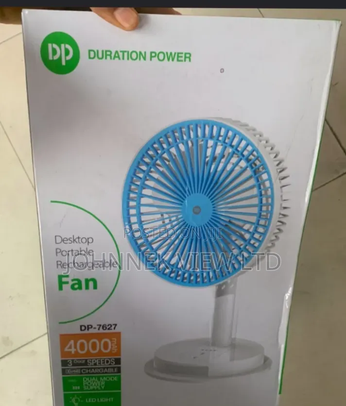 Rechargeable Fan 
High Quality