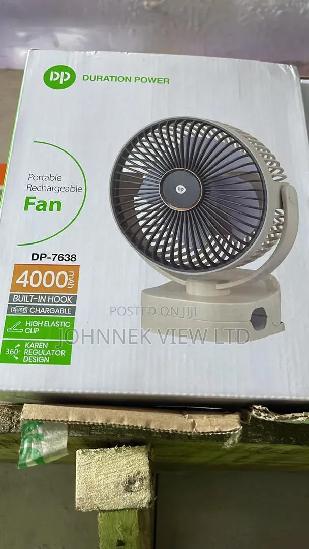 High Quality Rechargeable Fan