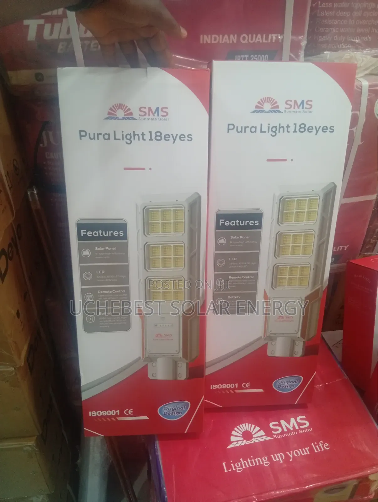 SMS Street Lights 18eye